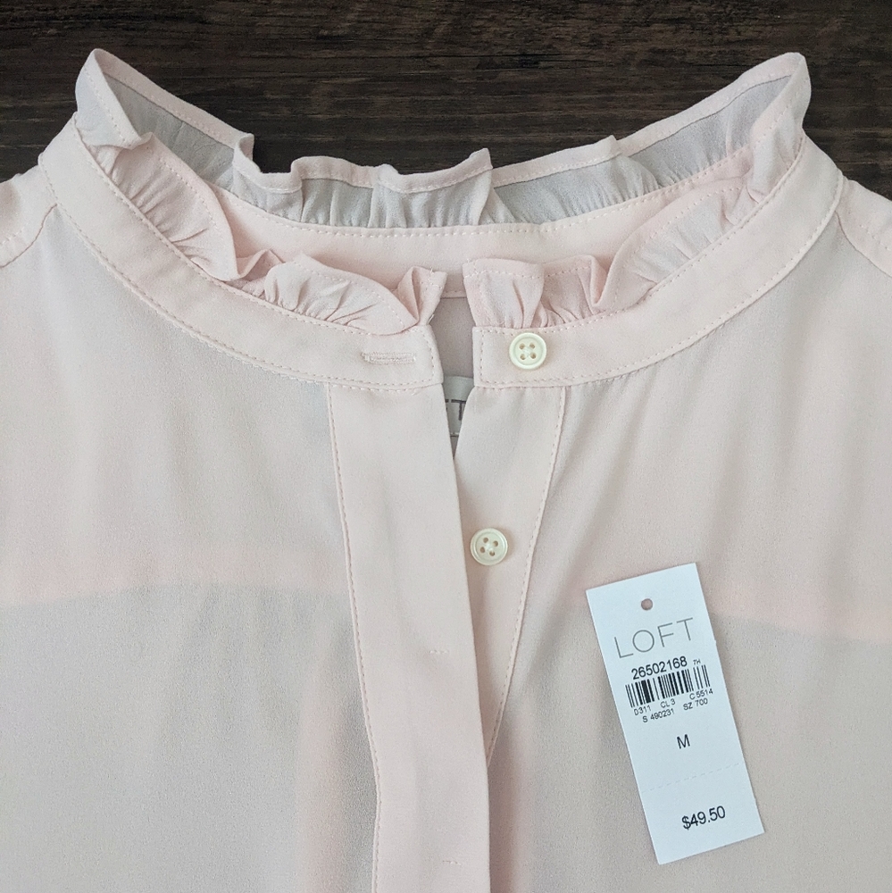 NEW! Loft Pink Blouse